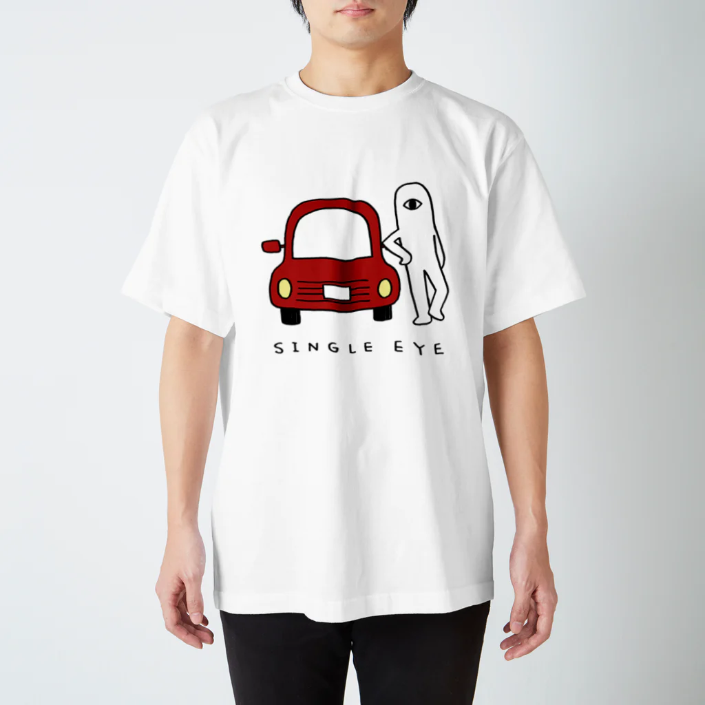 rainraincreateのひとつめ - 車 Regular Fit T-Shirt