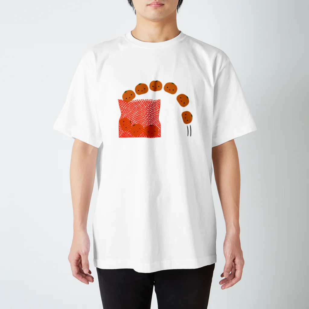 Mrs.Bean/ミセスビーンのみかんの出荷 Regular Fit T-Shirt