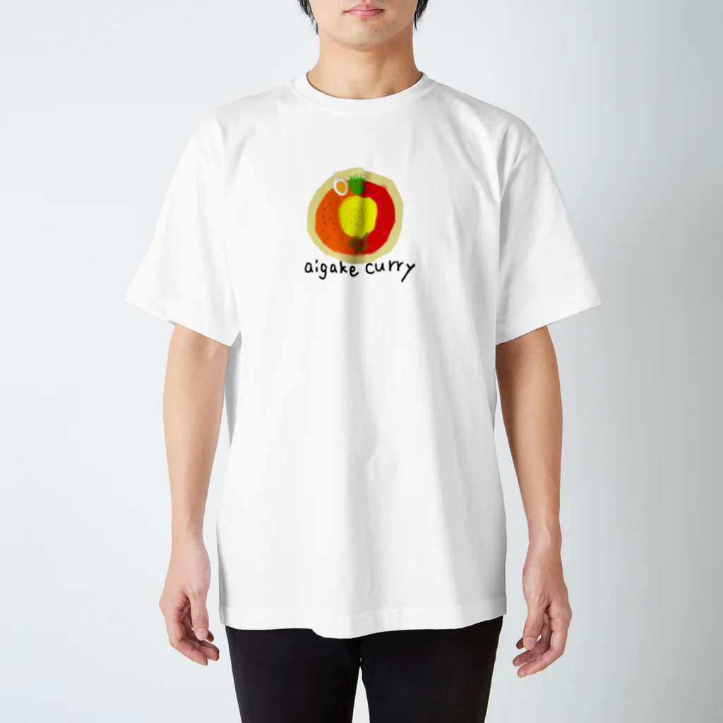 momofutoroのあいがけカレー Regular Fit T-Shirt