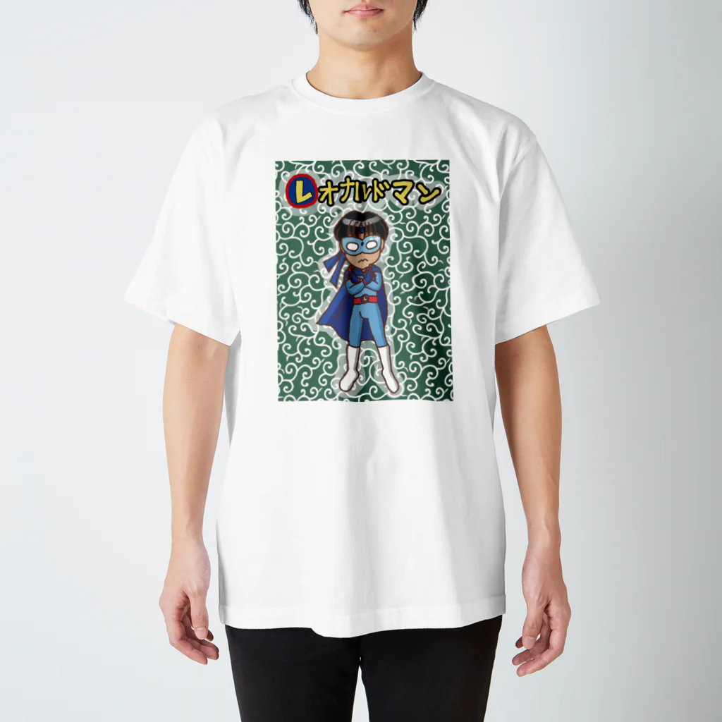 オナルドマンショップのレオナルドマン デフォルメイラスト Regular Fit T-Shirt