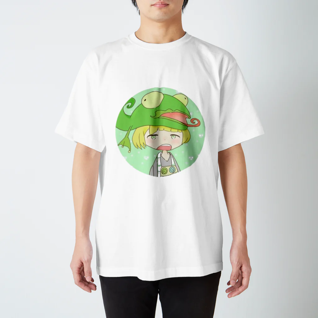 あma水のレオくん スタンダードTシャツ