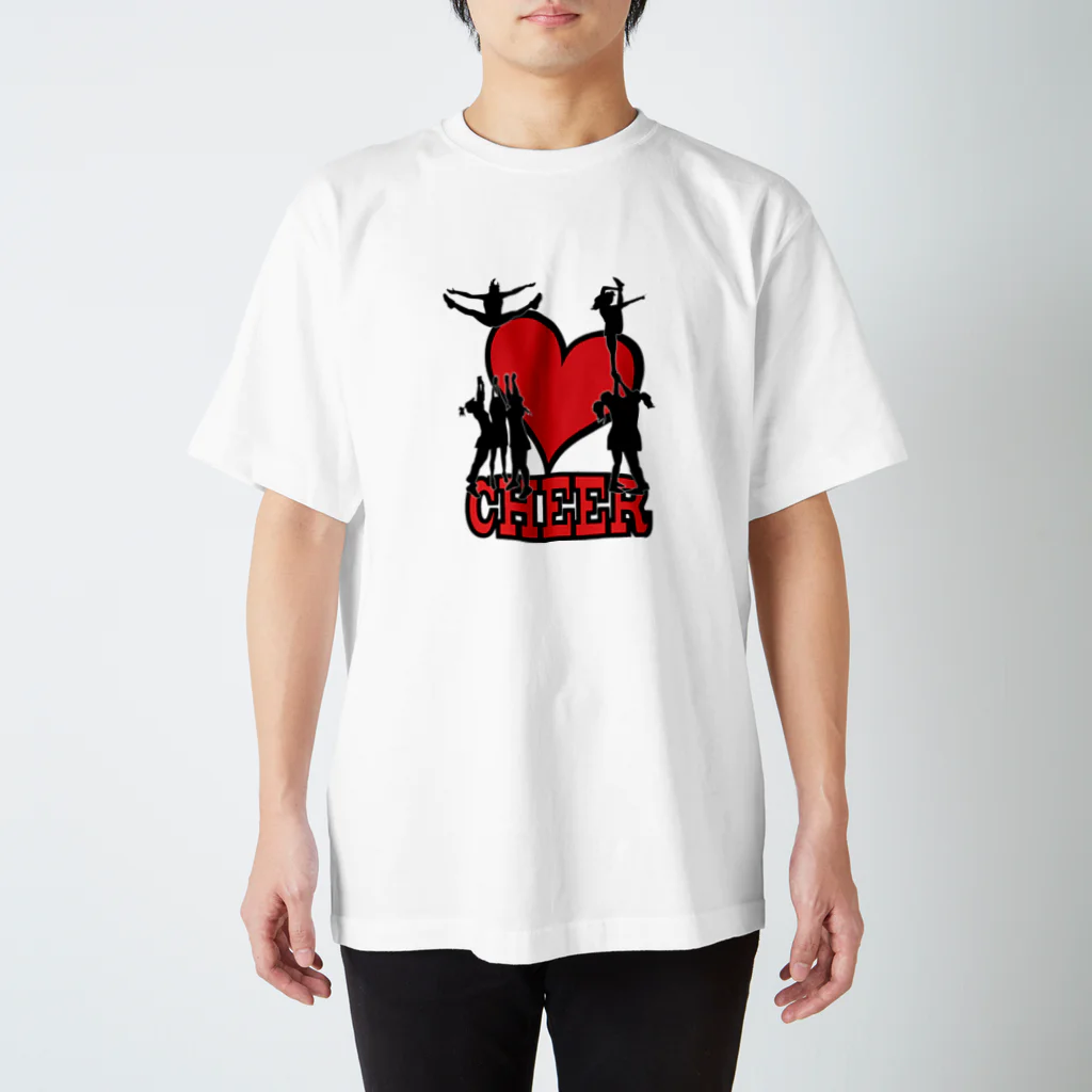 JuggernautCheerのHEARTcheer スタンダードTシャツ