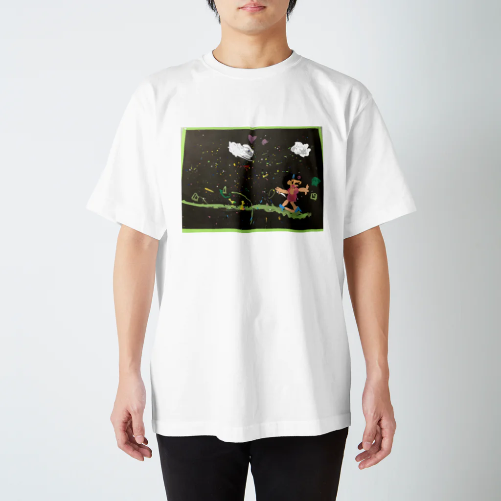 riraraの虹雨 Regular Fit T-Shirt