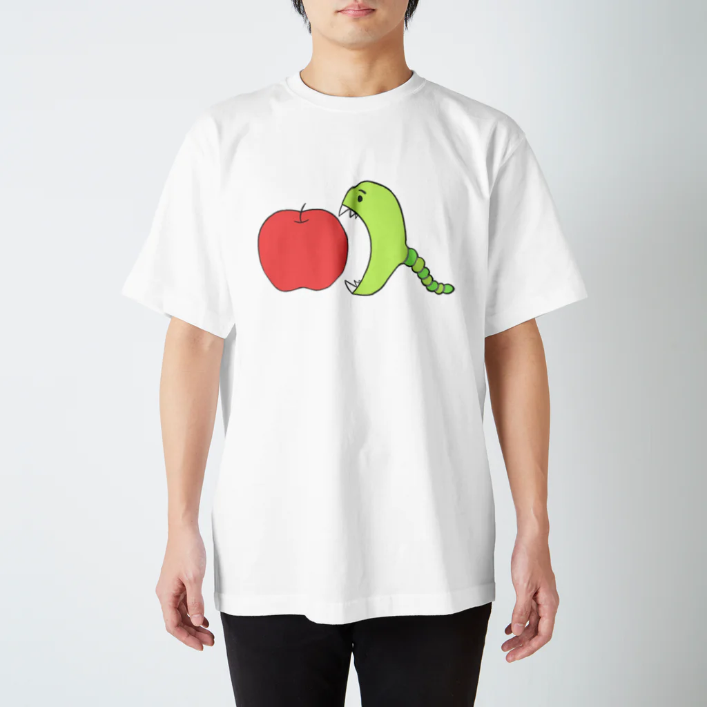 はるこの画伯ショップの丸呑みいもむし Regular Fit T-Shirt