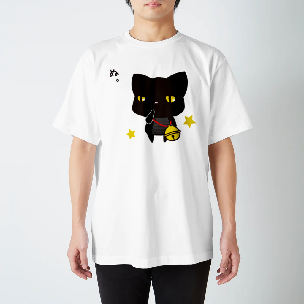 [ E+ ] SHOPのくろいねこ。 スタンダードTシャツ