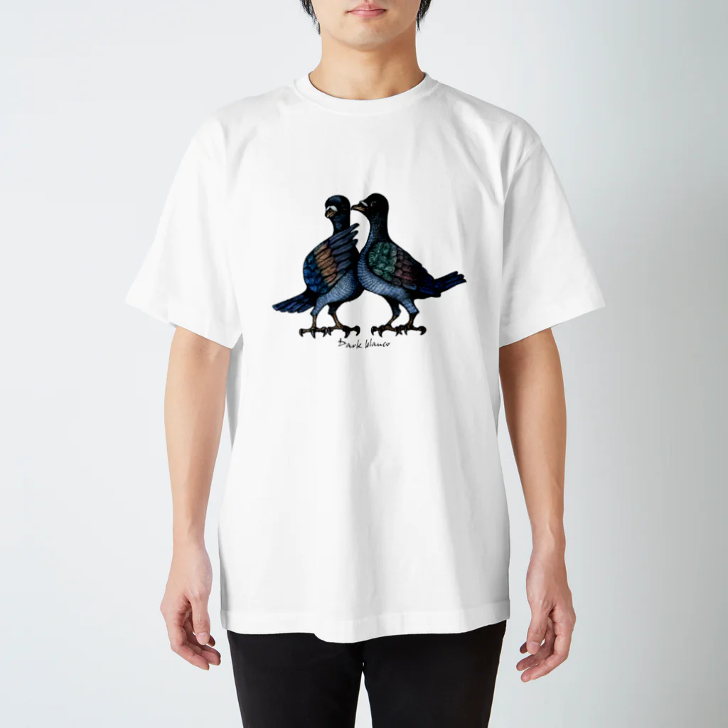  Dark blancoのDark blanco "Pigeons" スタンダードTシャツ