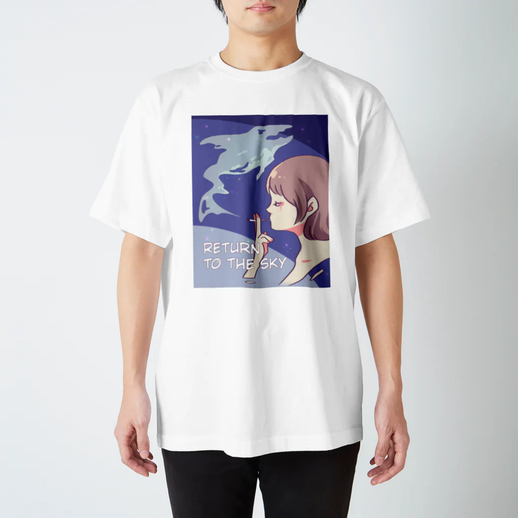 Cocohashop*のReturn to the sky スタンダードTシャツ