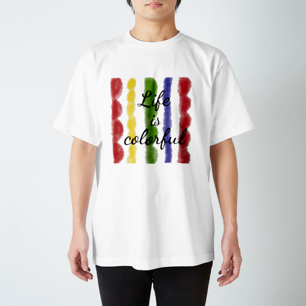 MATAMITAのlife is colorful Regular Fit T-Shirt