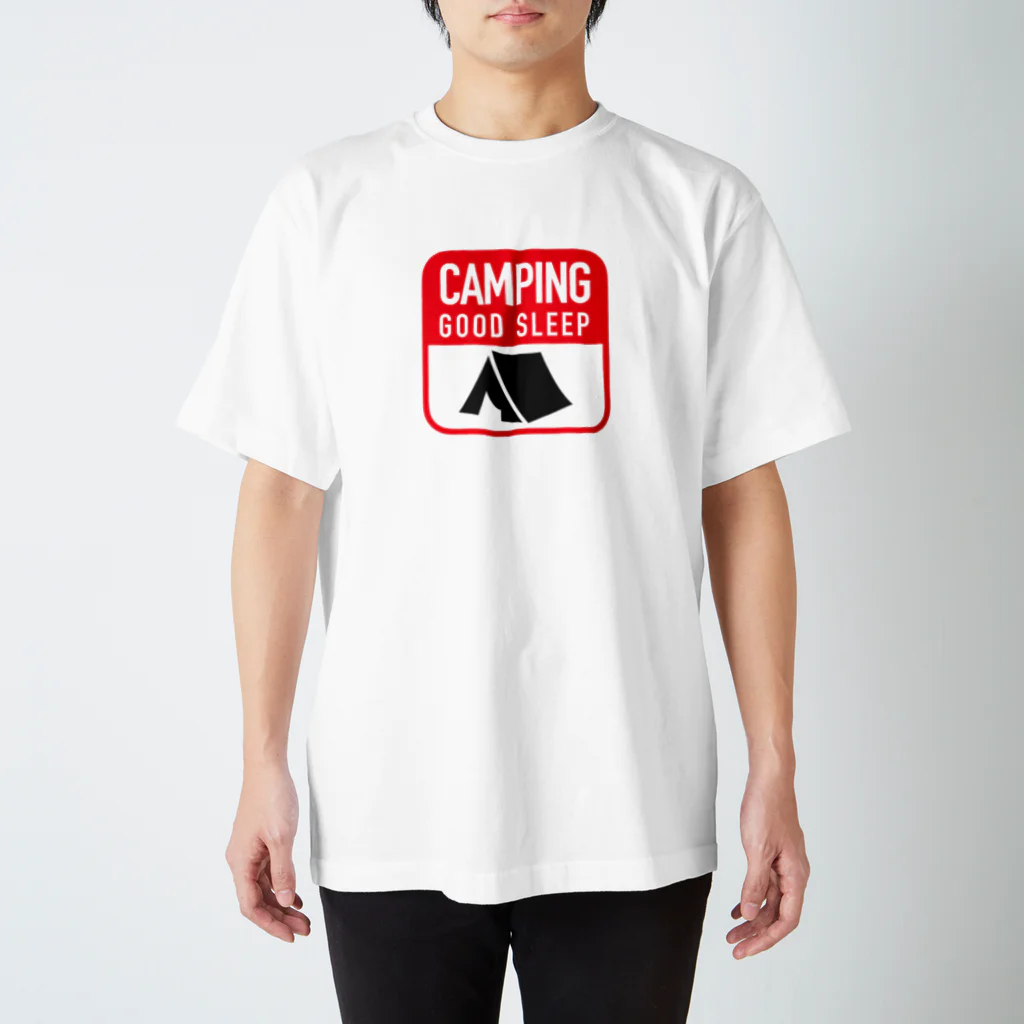 将来は零戦に乗りたい少尉のcampしようぜ！ スタンダードTシャツ