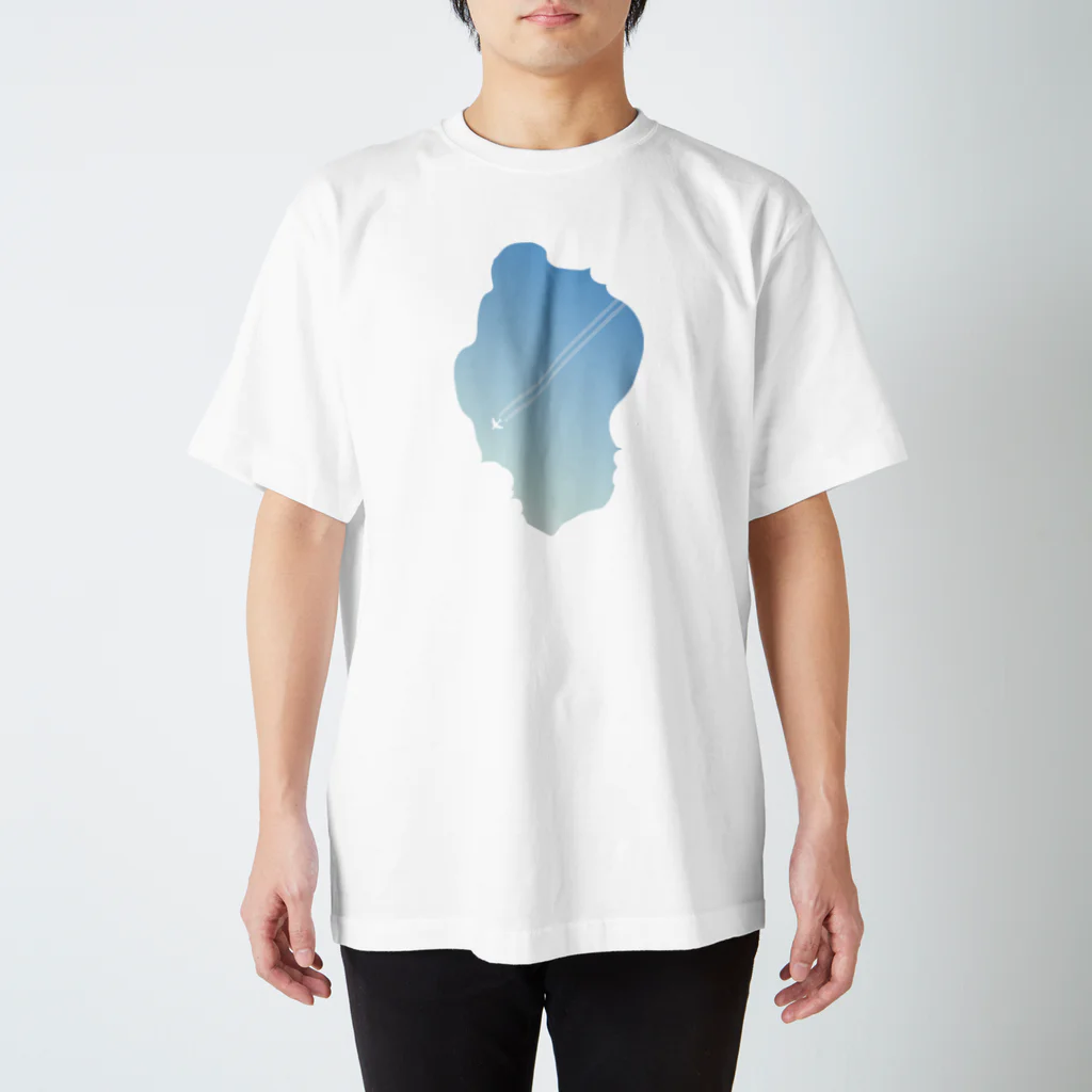 ゆいこの雑貨店のひこうき雲 Regular Fit T-Shirt