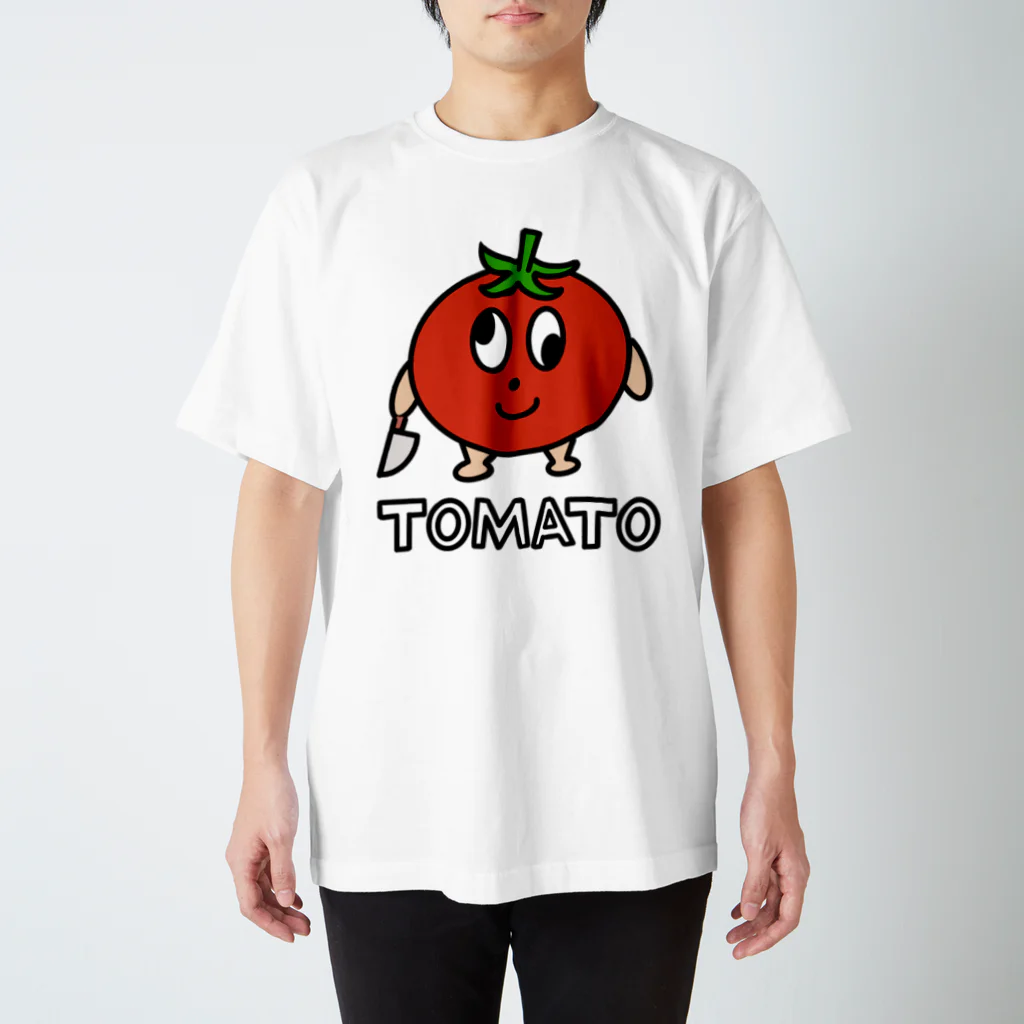 コリぱんだのコリコリ商店の狂ったトマトくんＴシャツ Regular Fit T-Shirt