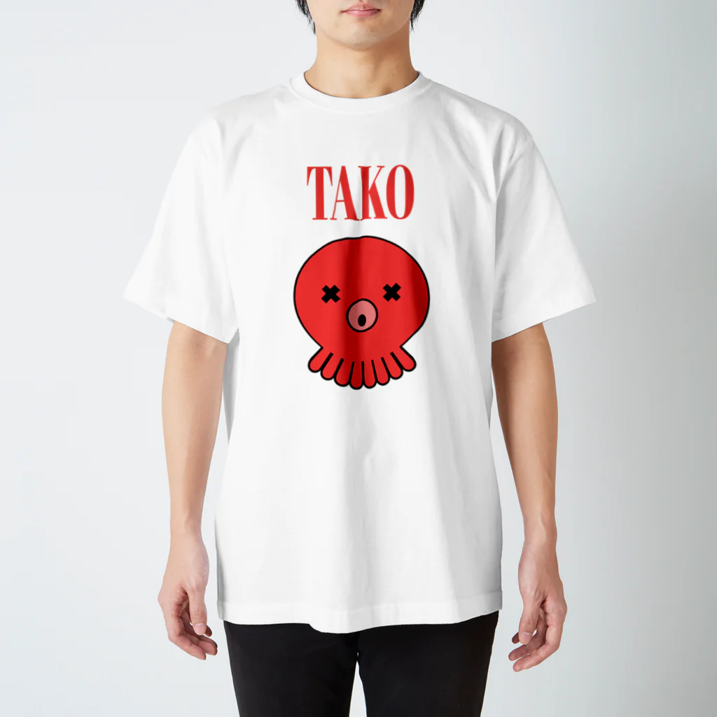 REST IN PUNISHEDのTAKO スタンダードTシャツ