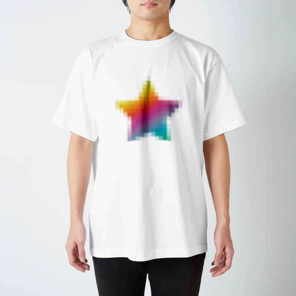 NEW UGLYの少し荒いホシ スタンダードTシャツ