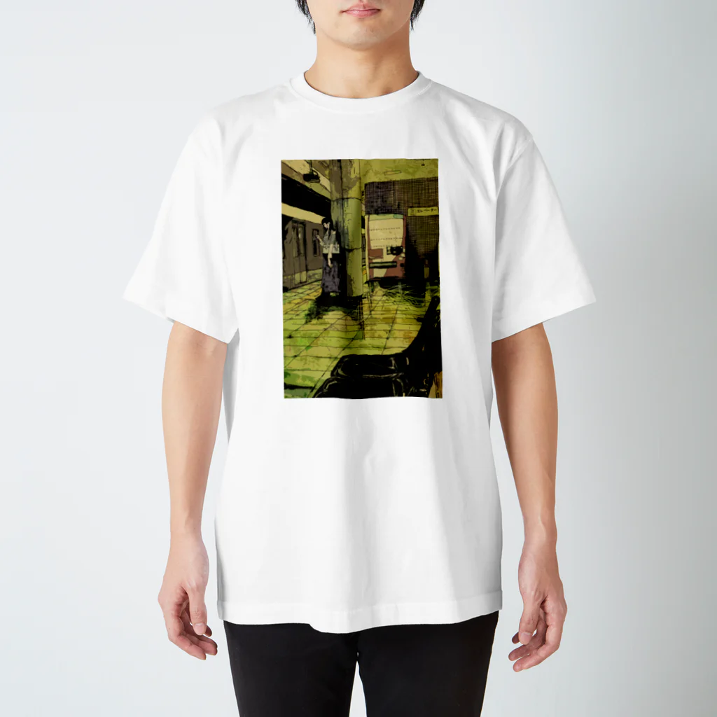 くぼたの地下鉄 Regular Fit T-Shirt