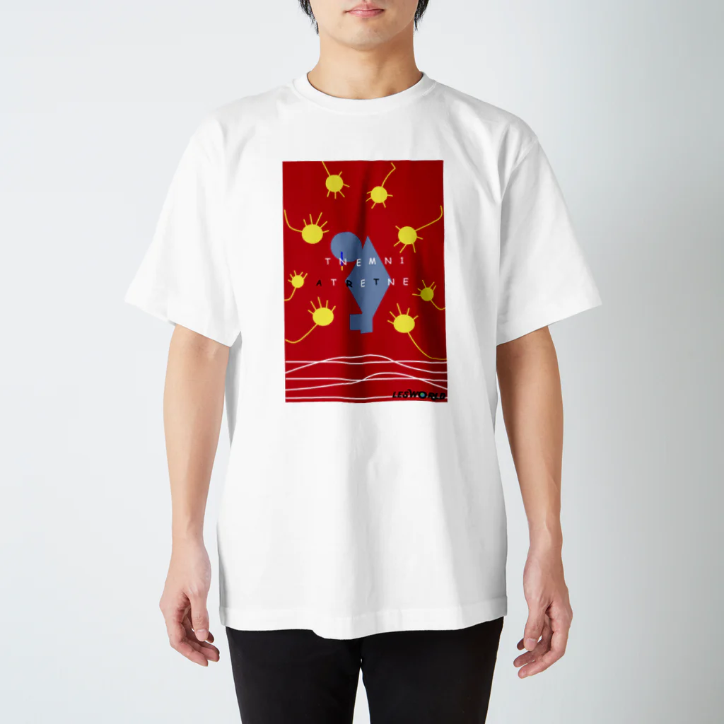 LES WORLD OFFICIAL GOODSの"KOKODA!" - LES WORLD 1year anniversary OFFICIAL GOODS by Aoi Yosuke/青井陽祐 Regular Fit T-Shirt