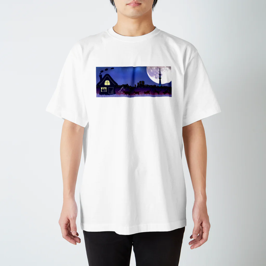 WATTOのSweet home スタンダードTシャツ