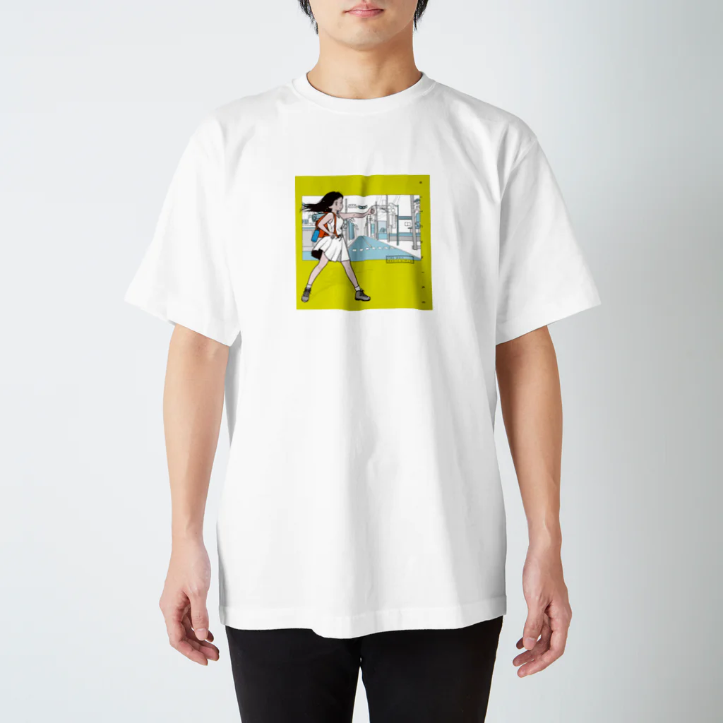 THE BOY MEETS GIRLSのHITCH HIKE スタンダードTシャツ