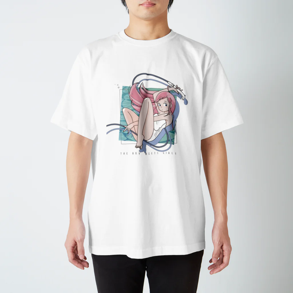 THE BOY MEETS GIRLSのONSEN POP WAVE スタンダードTシャツ