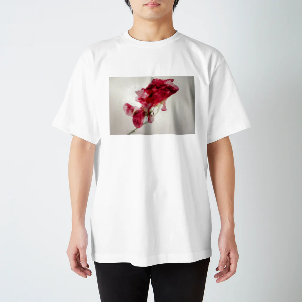 nahoko t.の金魚花 スタンダードTシャツ