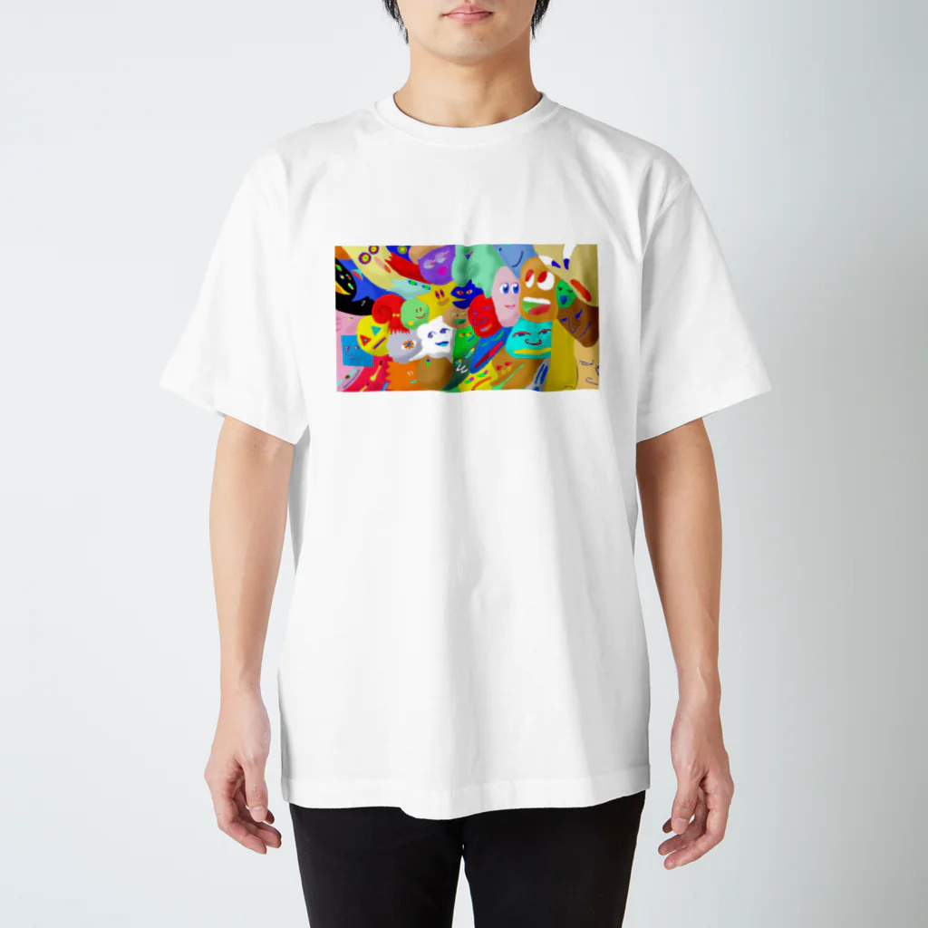 LIONの信仰的ショップのＦＡＣＥＳ スタンダードTシャツ