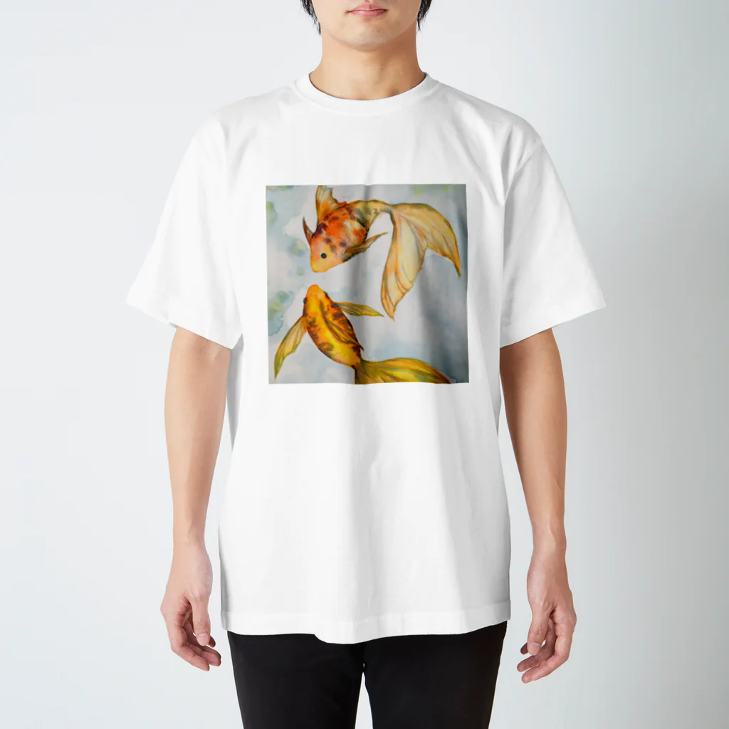 HARUの雑貨屋の金魚達のワルツ Regular Fit T-Shirt