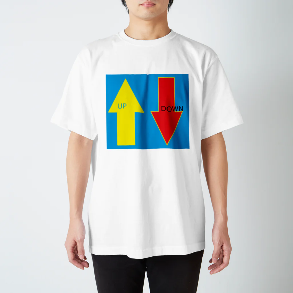 ゆるゆる。のUP DOWN Regular Fit T-Shirt