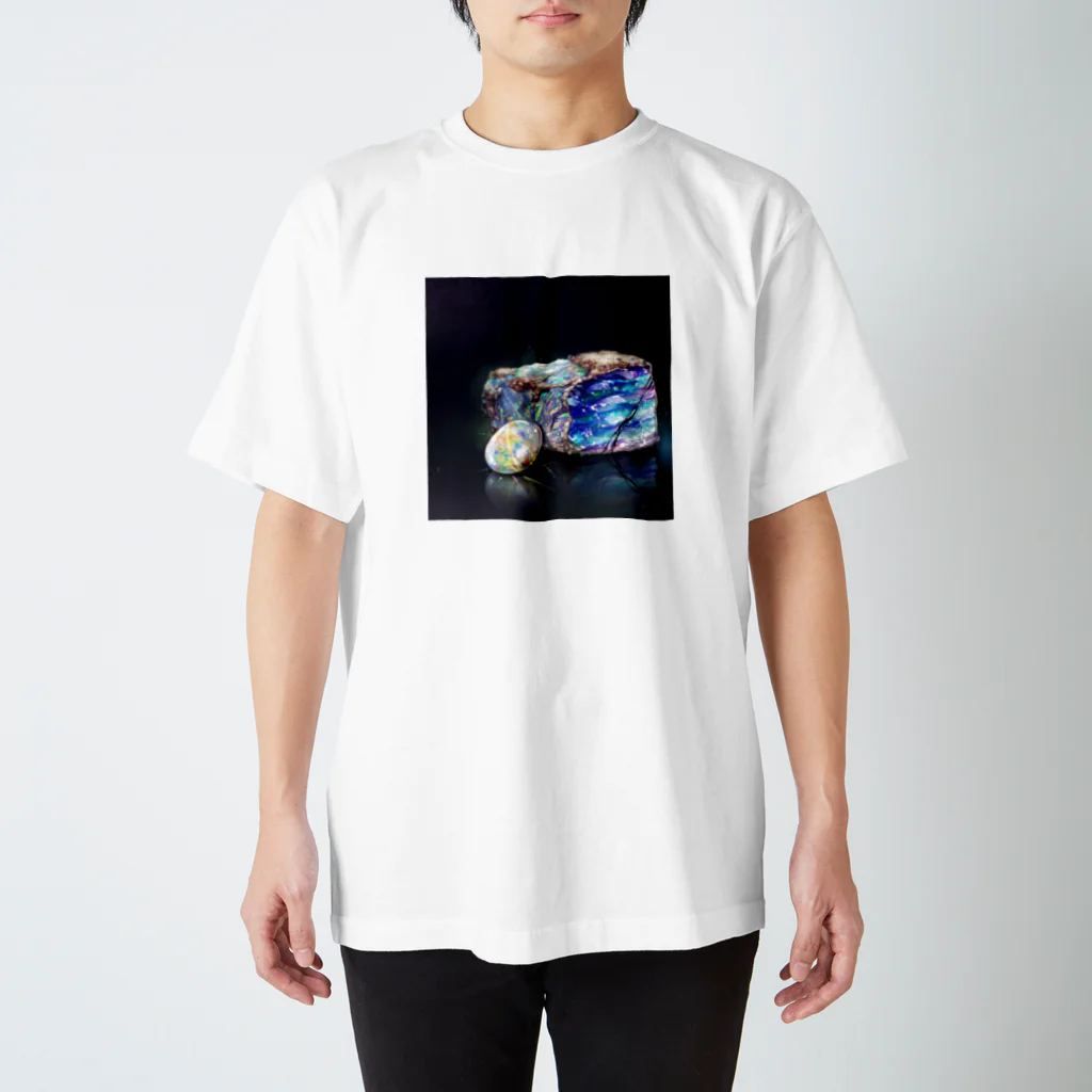 くるせらしょっぷの宝石シリーズ　オパール　 Regular Fit T-Shirt