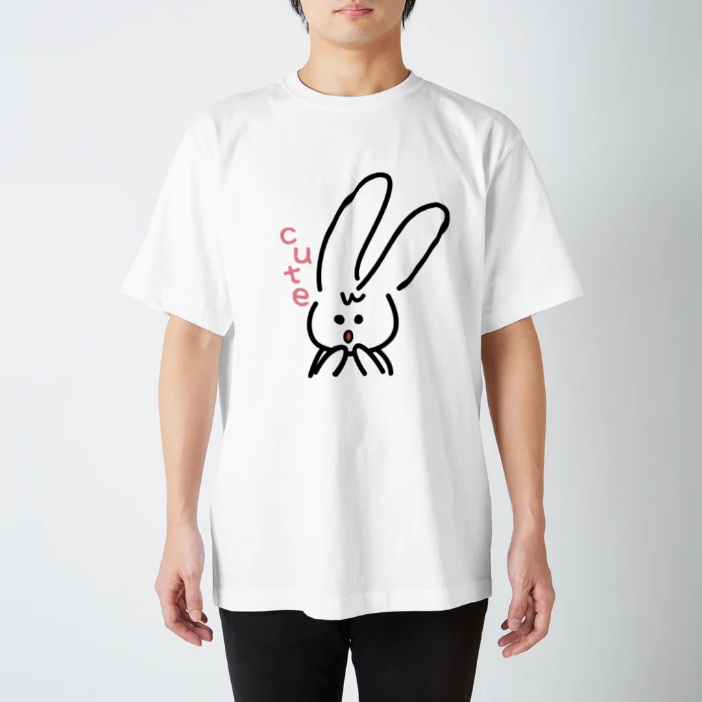 ほわほわShopのほわウサ スタンダードTシャツ