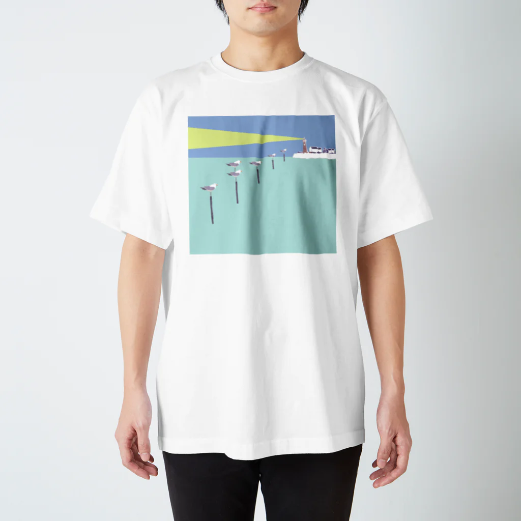 _mitoのLighthouse Regular Fit T-Shirt