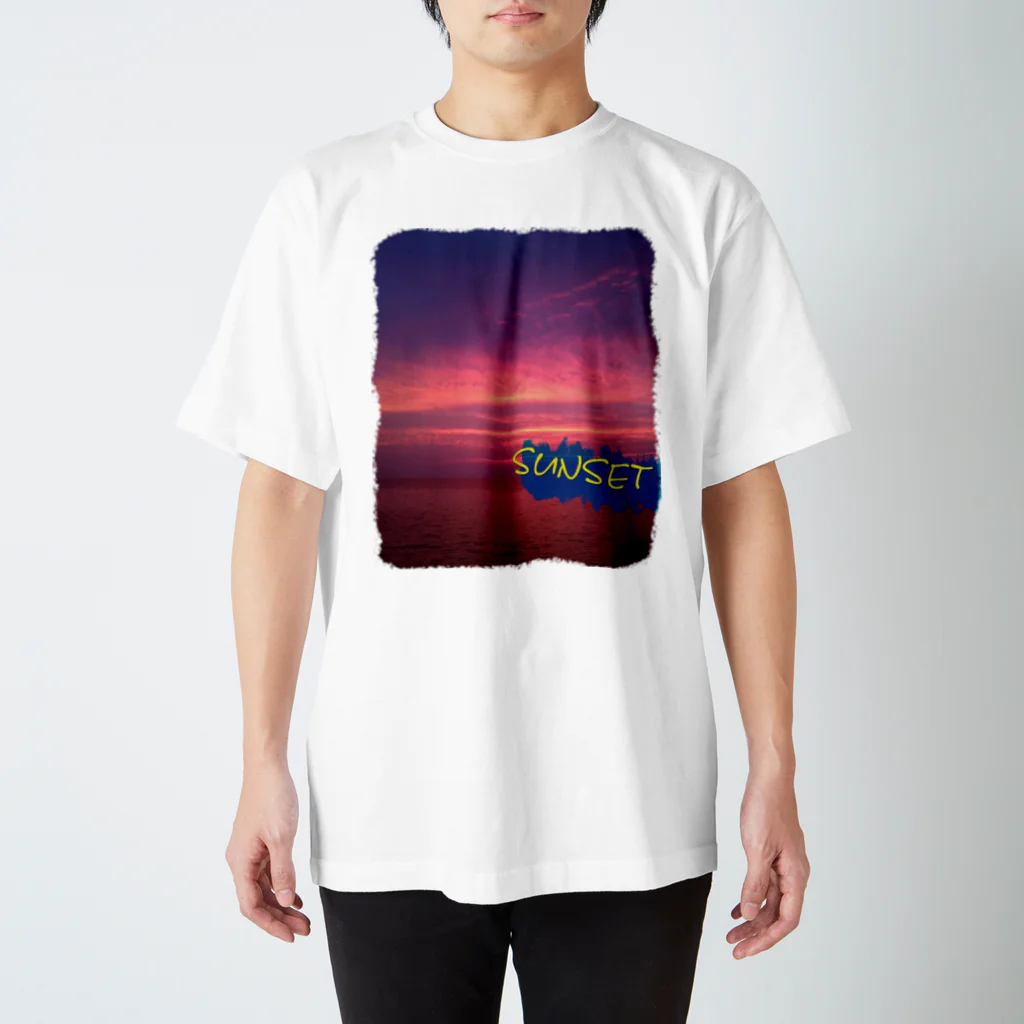 TARIANのSunset スタンダードTシャツ