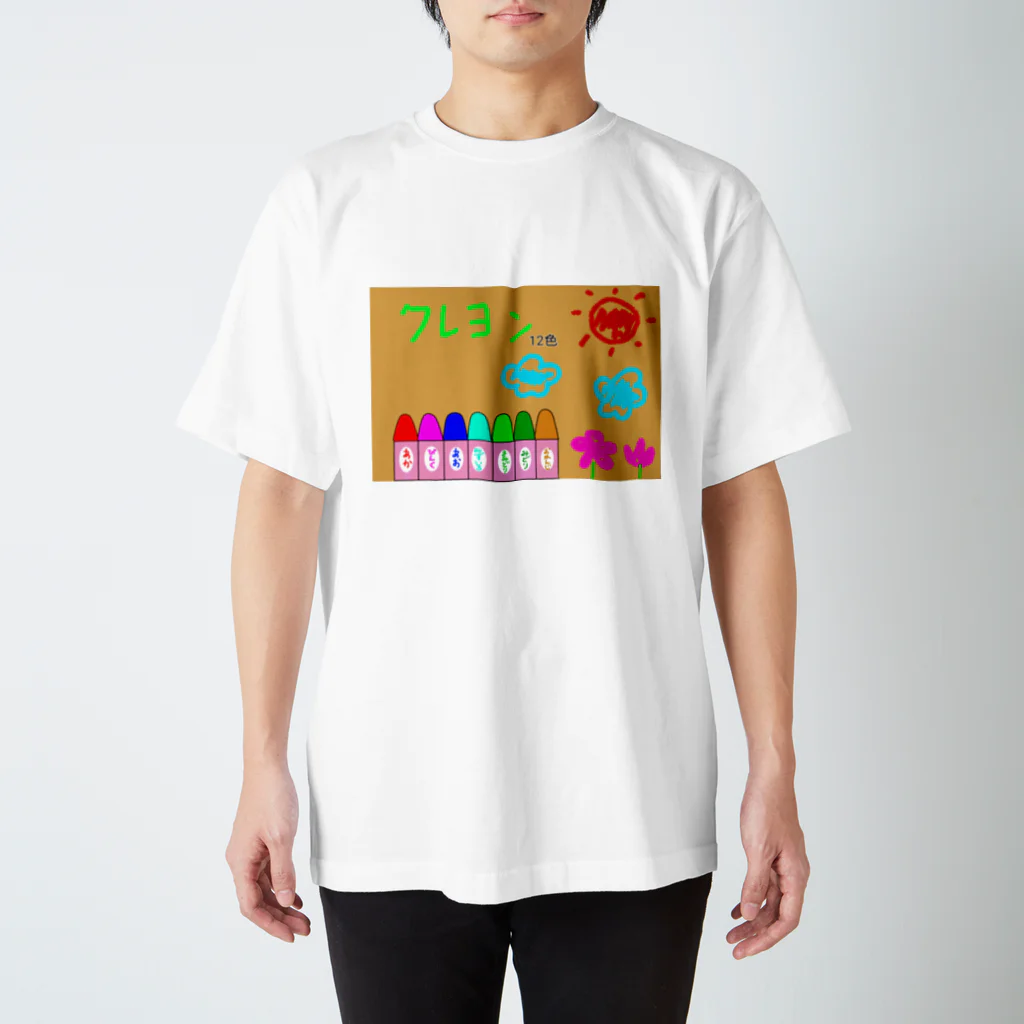 kaekoのクレヨン  スタンダードTシャツ