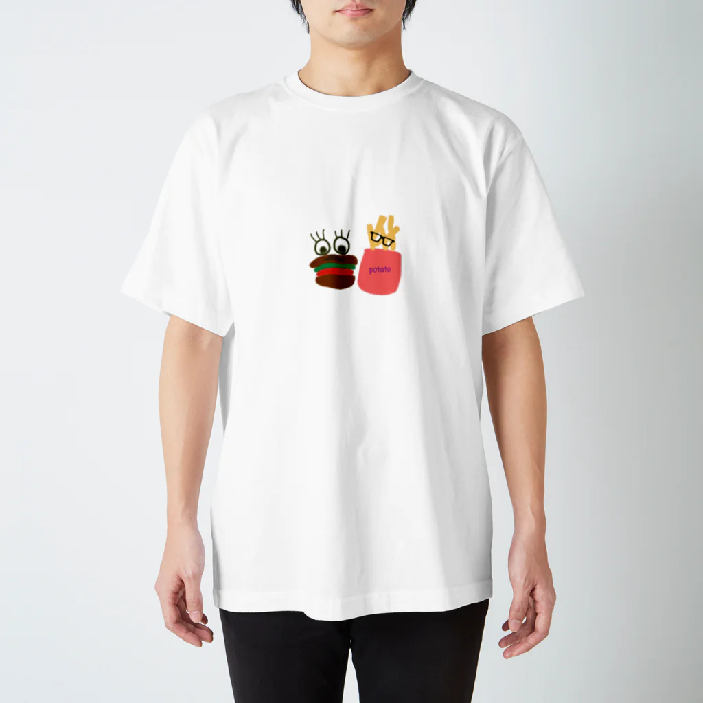paprikachanの男爵バガー＆インテリアポテト(=^ェ^=) Regular Fit T-Shirt