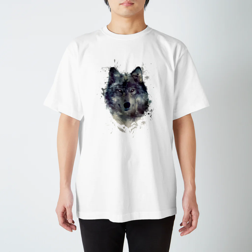 ShutaのWolf Regular Fit T-Shirt