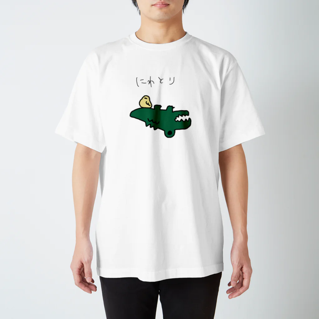 3P両論のにわとり スタンダードTシャツ