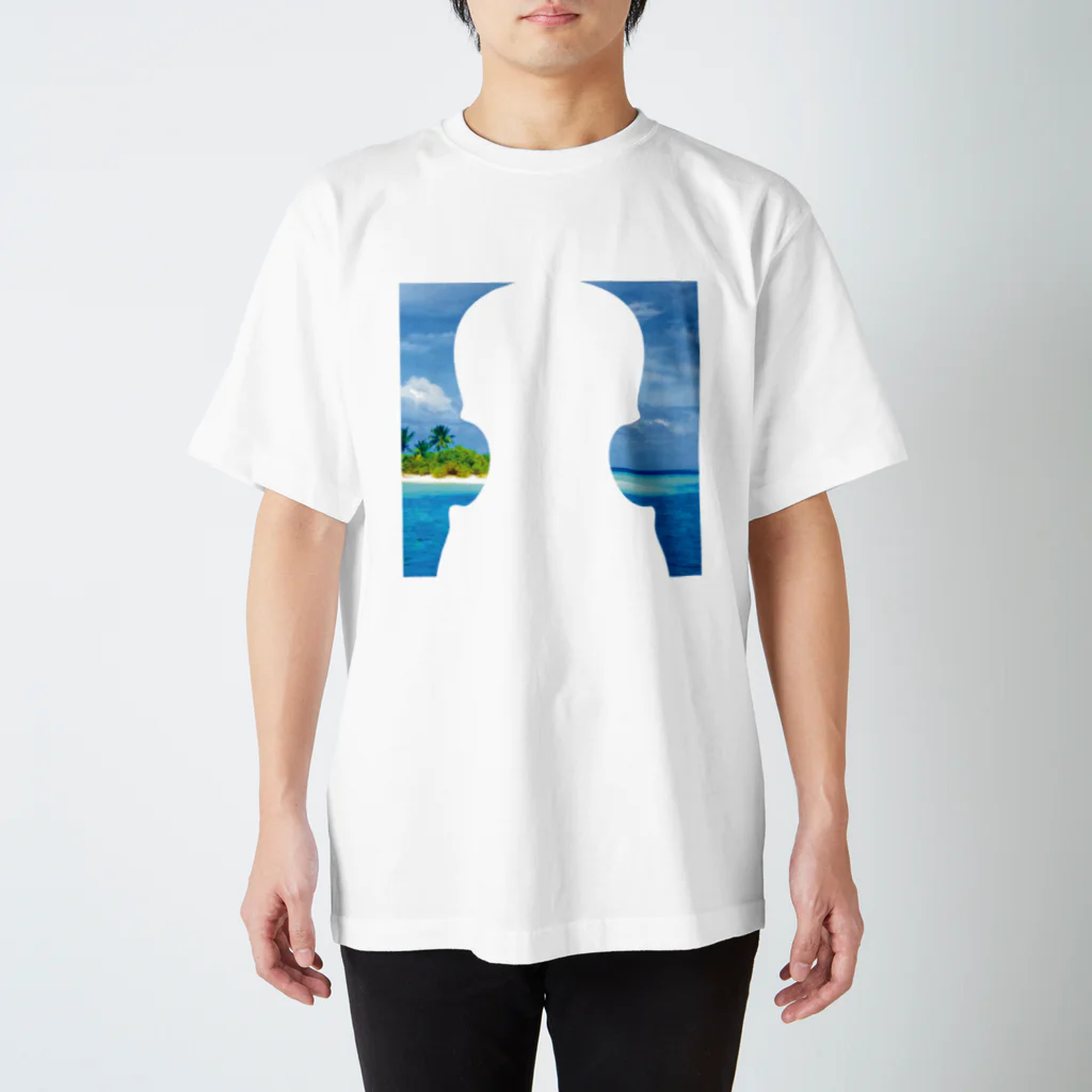 Music itemsの海&ヴァイオリン・ヴィオラ・チェロ2 スタンダードTシャツ