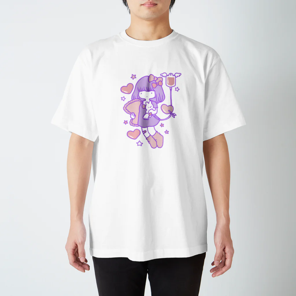 bootnoonの点滴少女 Regular Fit T-Shirt