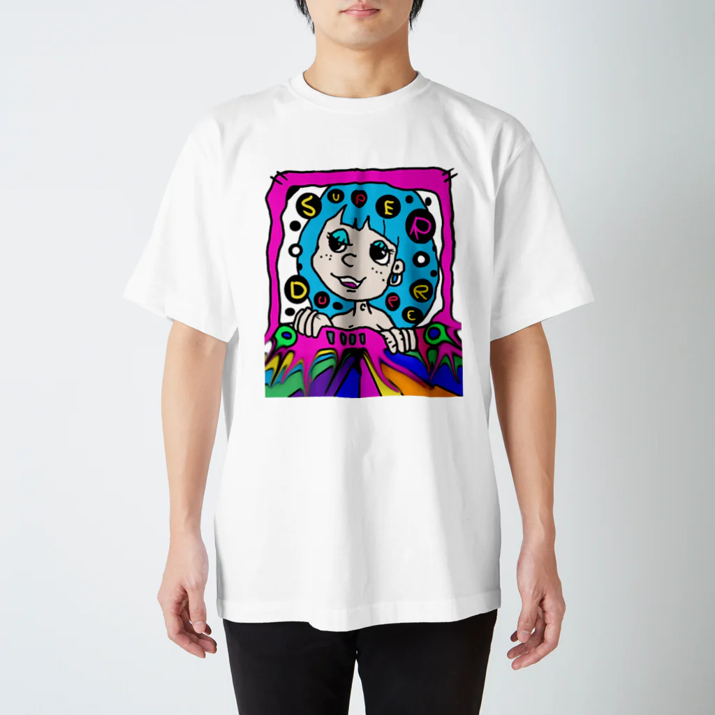 ☆Super Duper☆のSUPER☆DUPER Tシャツ(女の子) スタンダードTシャツ