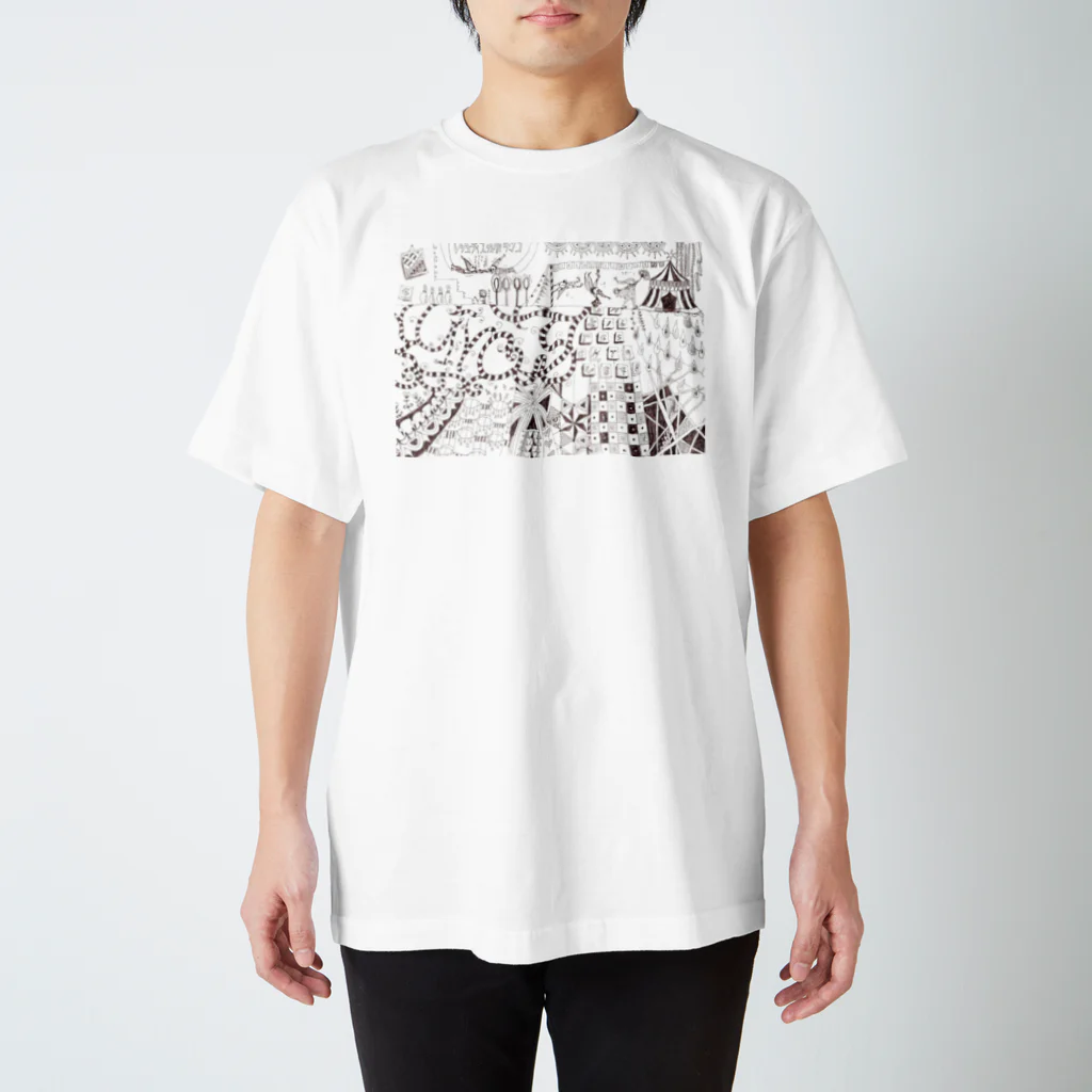 OMENYAのサーカス スタンダードTシャツ