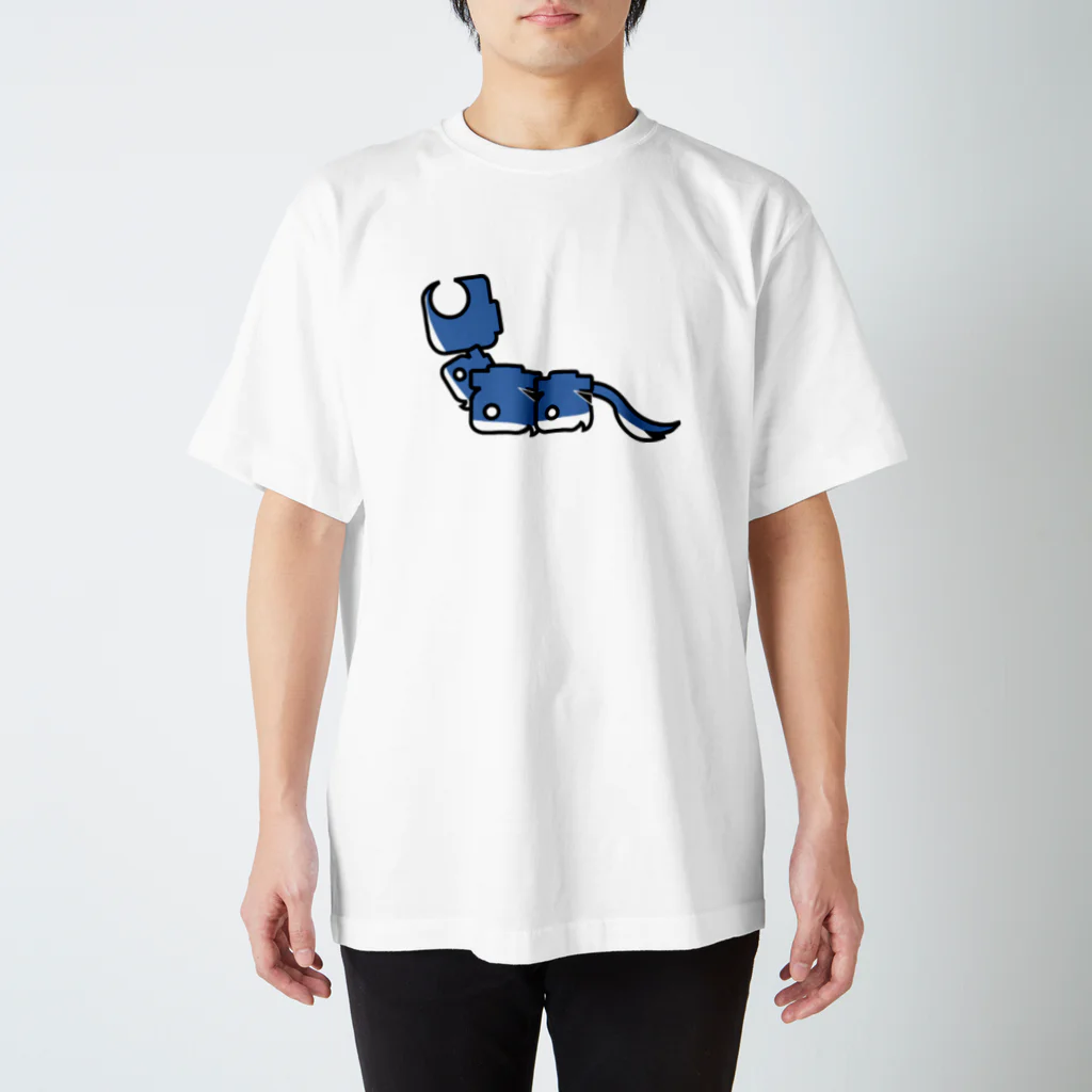 へんこつ魂のうおーうるふ Regular Fit T-Shirt