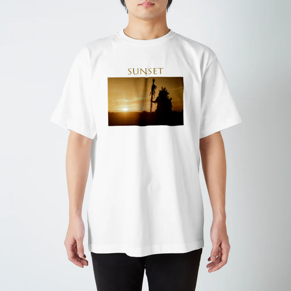 Jp_streetのインディアンsunset スタンダードTシャツ