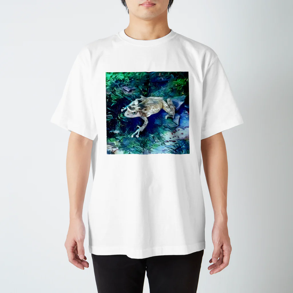 Fantastic FrogのFantastic Frog -White Ice Version- Regular Fit T-Shirt