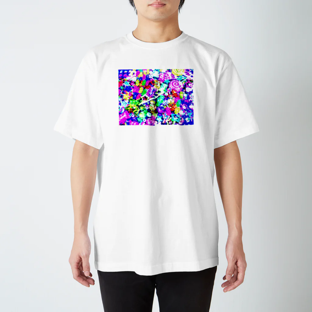 hitsuji-yaのスタークラッシュカラーキャンディ  スタンダードTシャツ