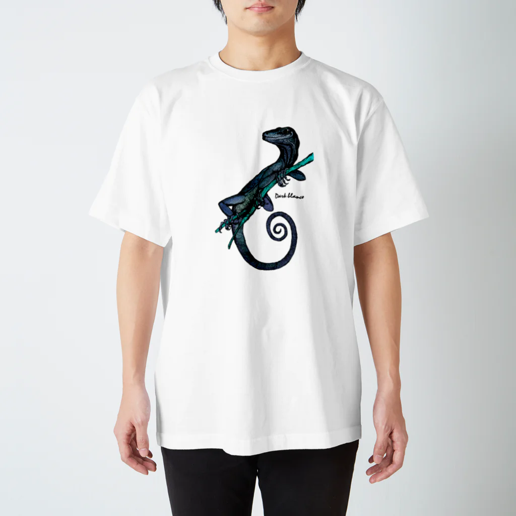  Dark blancoのDark blanco "Lizard" スタンダードTシャツ