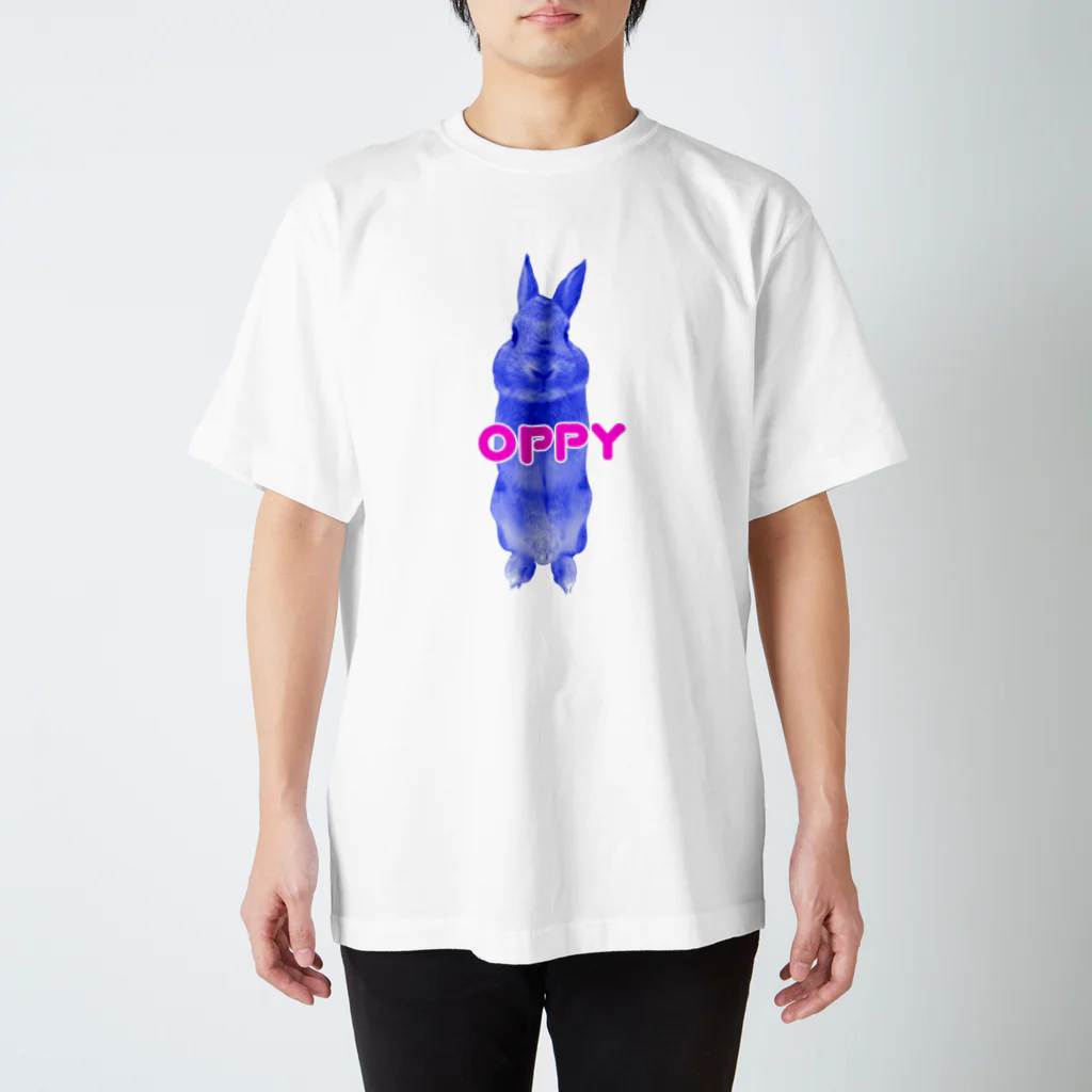 うさぎのおっぴーのうさぎのおっぴー スタンダードTシャツ