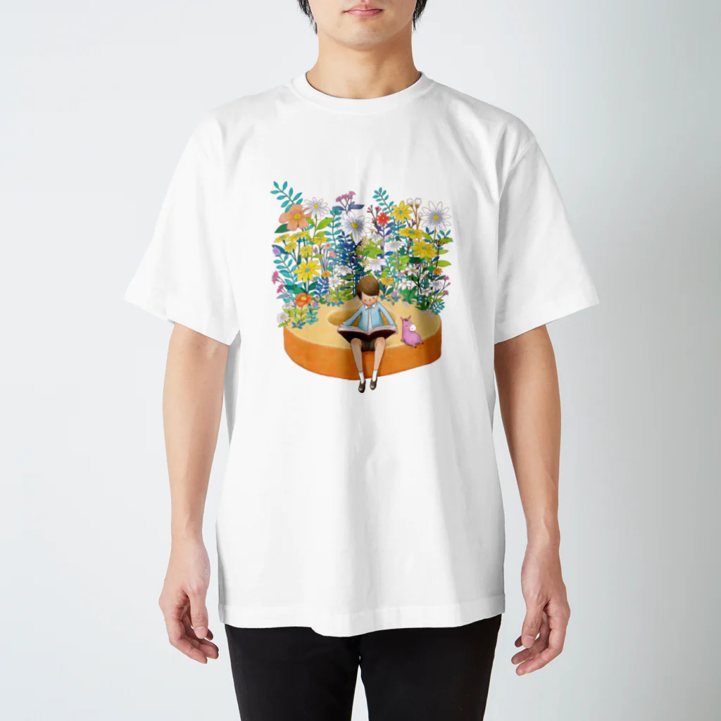 toshimaruの花とバームクーヘン Regular Fit T-Shirt