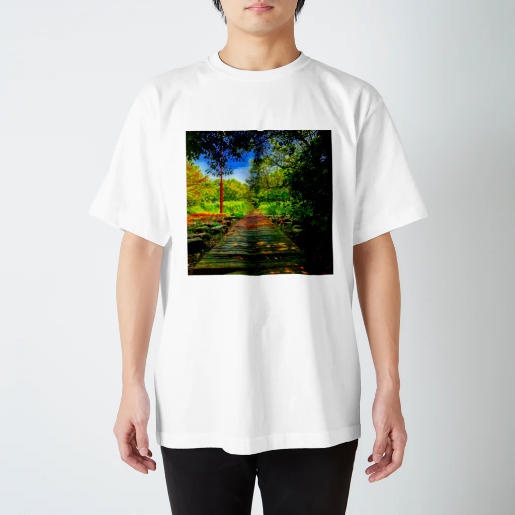 H.photo.shopの懐かしの風景 スタンダードTシャツ