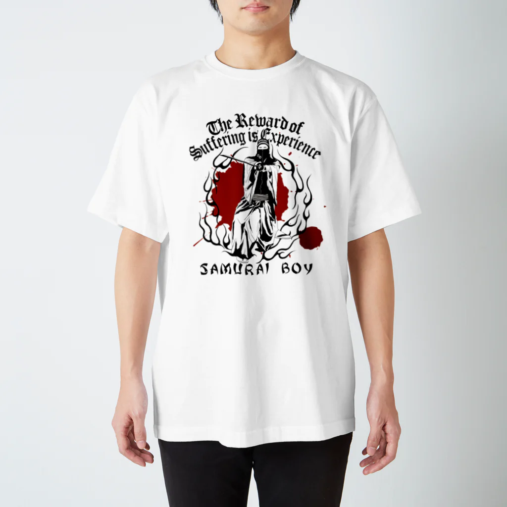 JOKERS FACTORYのSAMURAI BOY  LIGHT COLOR VERSION Regular Fit T-Shirt