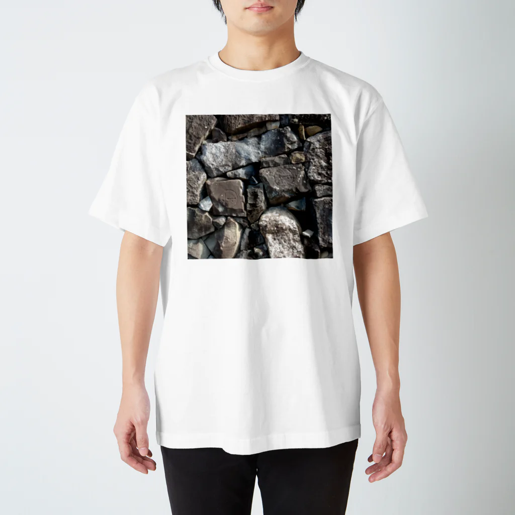 gainaのショップのいしがき6 Regular Fit T-Shirt