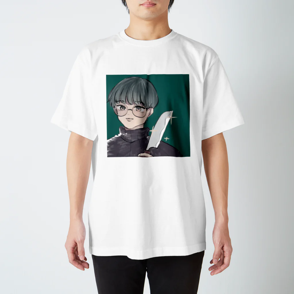 藻川湯畔のメンヘラ男 Regular Fit T-Shirt