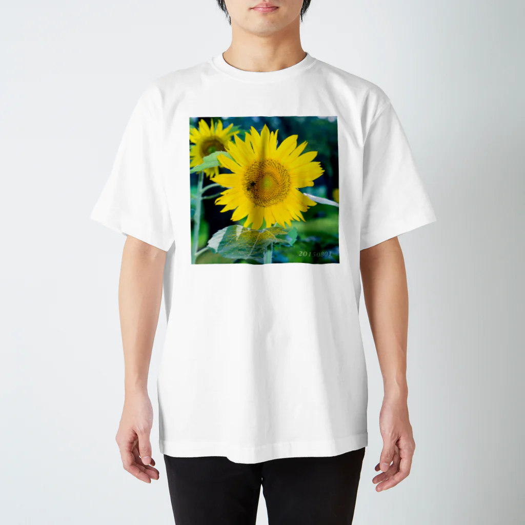 miranoの0801SunFlower Regular Fit T-Shirt